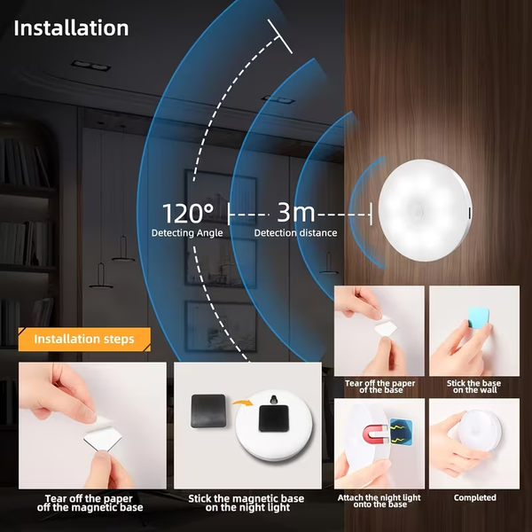 Motion Sensor LED Night Light (2- to 4-Pack) product image