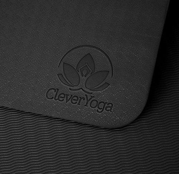 Clever Yoga® Nonslip 6mm Yoga Mat product image