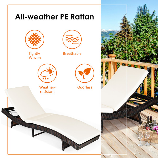 Adjustable Pool Chaise Lounge  product image