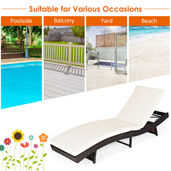 Adjustable Pool Chaise Lounge  product image