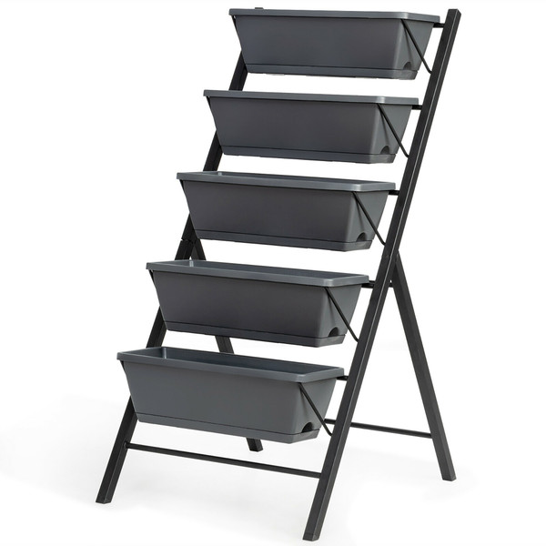 5-Tier Vertical Raised Garden Bed Planter Box (1- or 2-Pack) product image