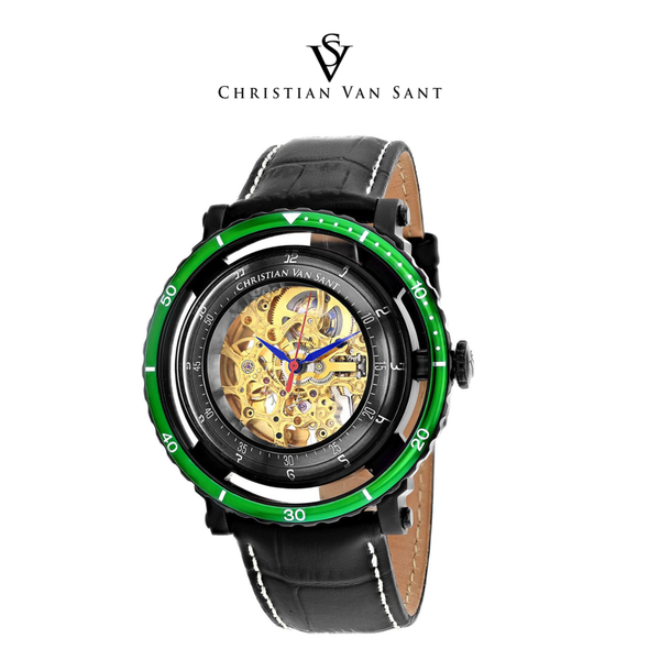 Christian Van Sant Men's Dome Gold Dial Watch product image