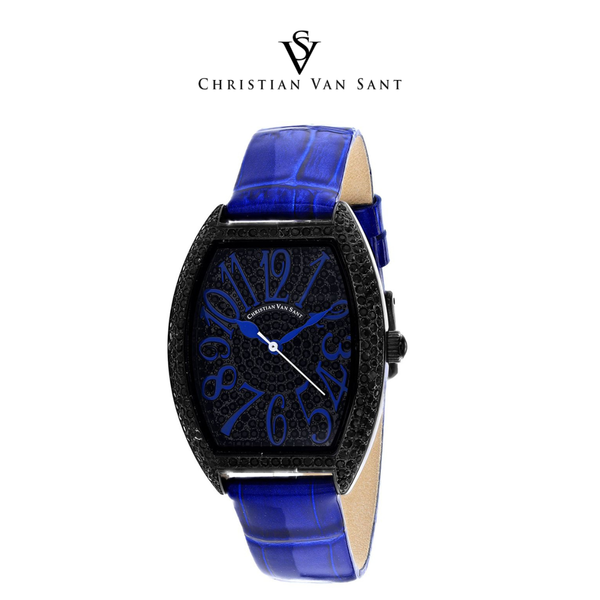 Christian Van Sant Women's Elegant Black Dial Watch product image