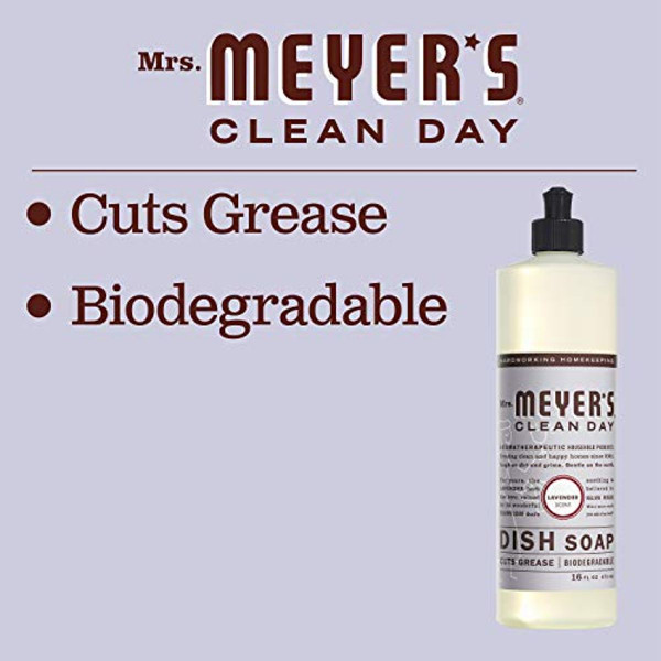 Mrs. Meyer's Clean Day Liquid Dish Soap   product image