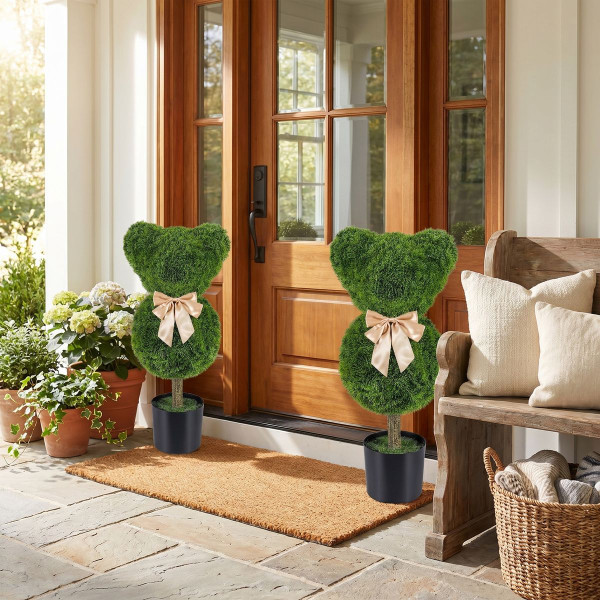 Bear Topiary Tree With or Without Pot (2-Pack) product image