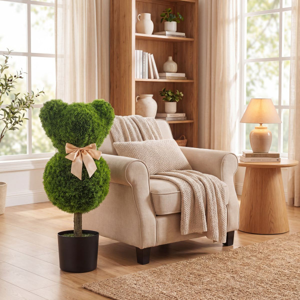 Bear Topiary Tree With or Without Pot (2-Pack) product image