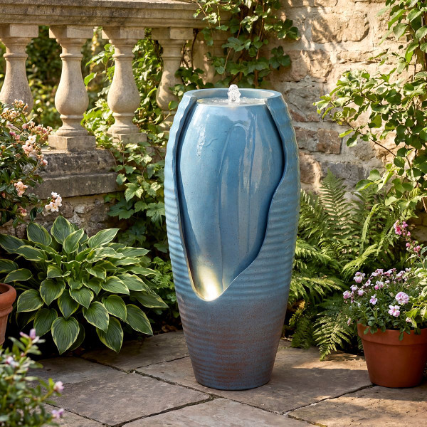 Tall Jar Patio Water Fountain  product image