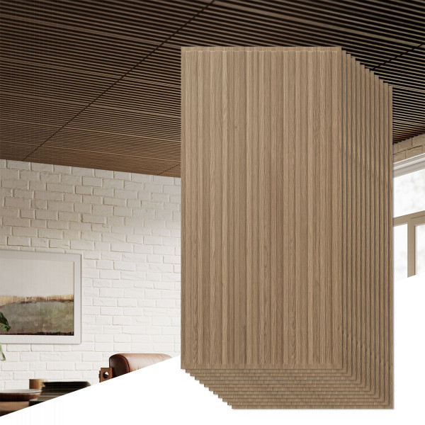 Interior PVC Slat Wall Panels (12 or 24-Pack) product image