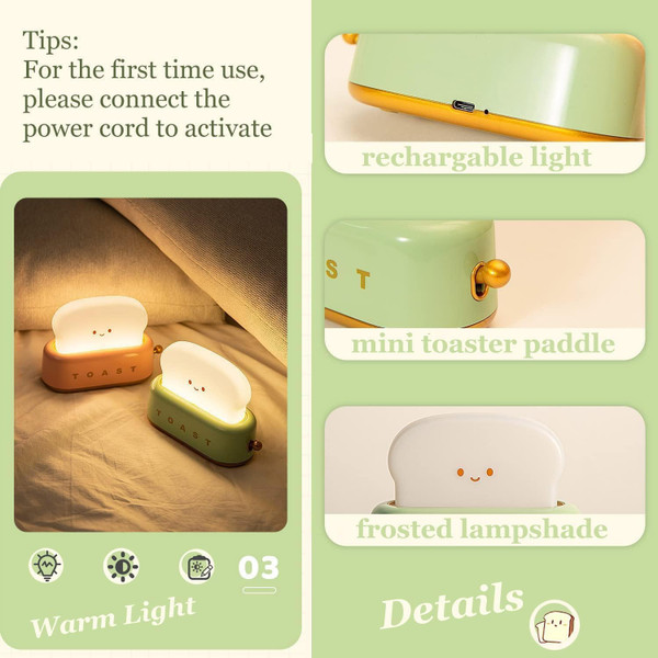 Toast Night Light product image