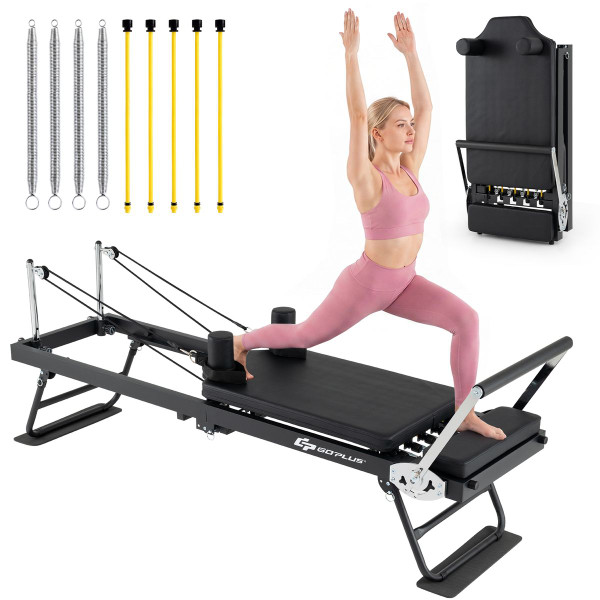 Foldable Pilates Reformer Machine product image