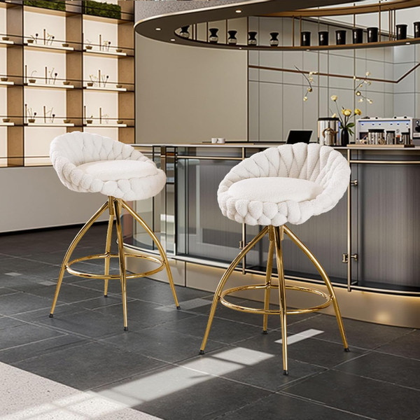 Counter Height Swivel Bar Stools (Set of 2) product image