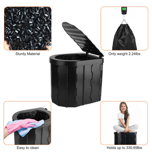 Foldable Portable Toilet product image