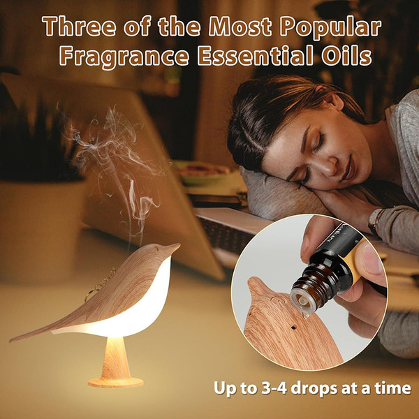 Bird Shaped Essential Oil Diffuser Night Light product image