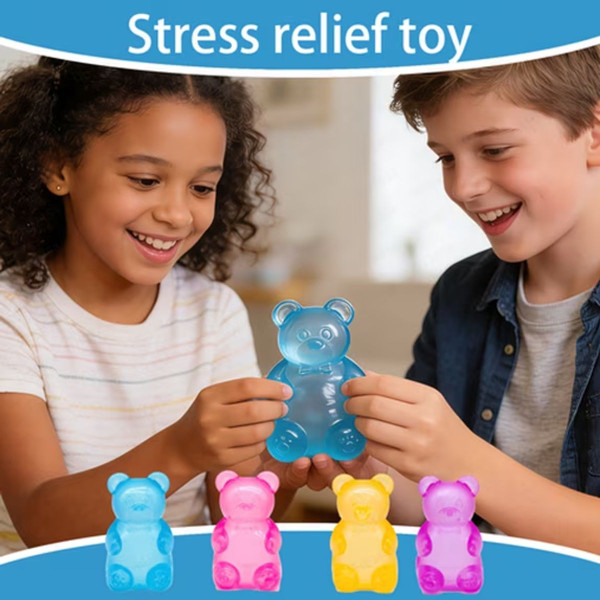 Gummy Bear Stress Relief Sensory Toys (Set of 4)  product image