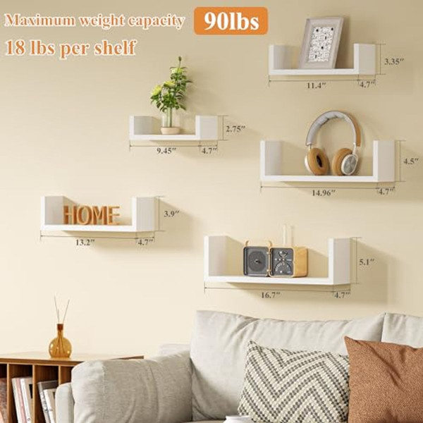 Floating Wall Shelves Set  product image