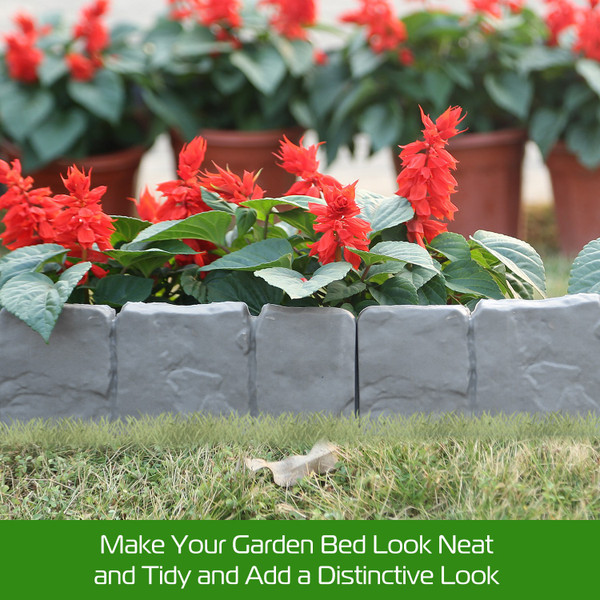 20-Piece Garden Stone Effect Edging product image