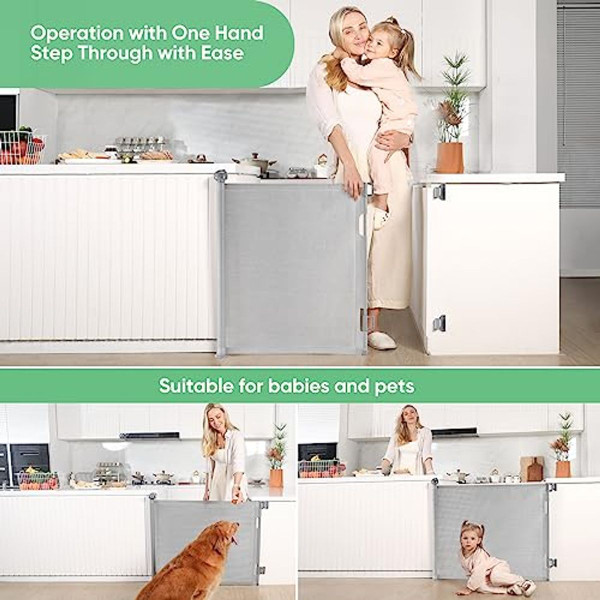 Retractable Mesh Baby Gate product image