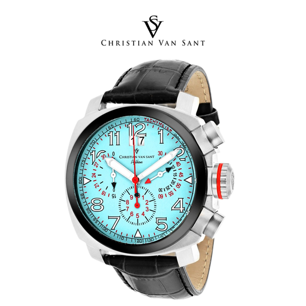Christian Van Sant Men's Grand Python Blue Dial Watch product image