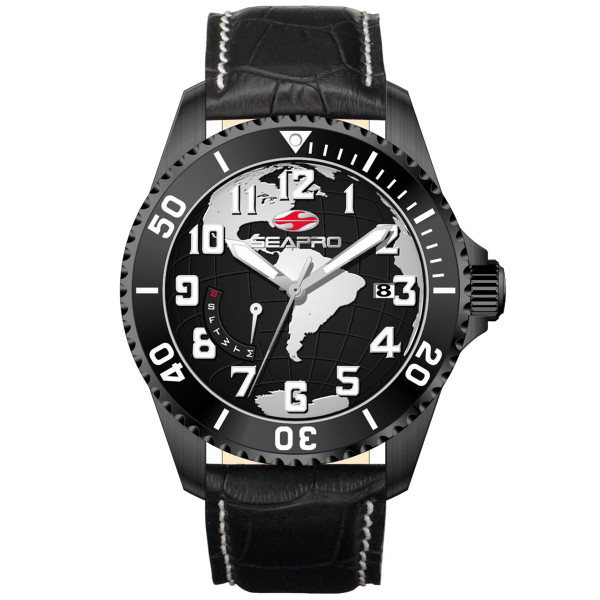 Seapro Men's Voyager Black Dial Watch product image