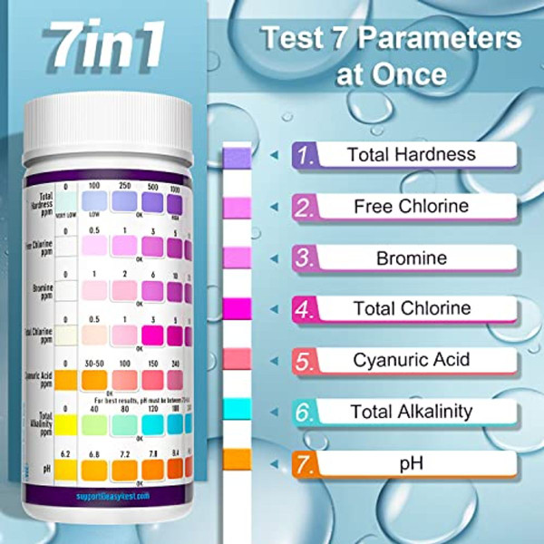 7-Way Pool Test Strips product image