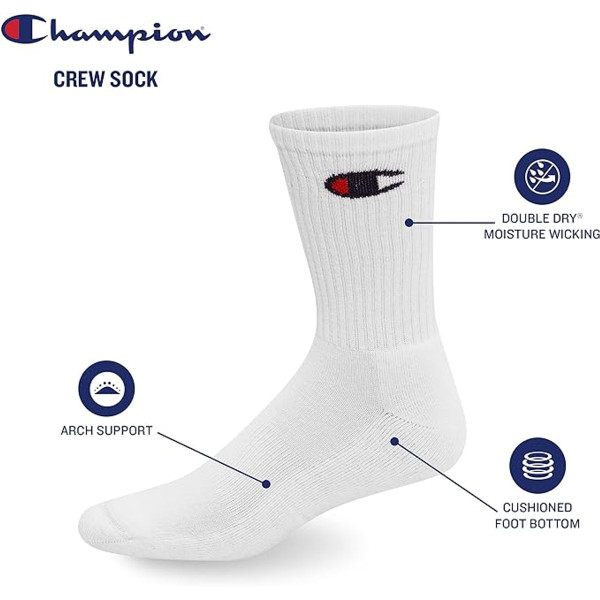 Champion Crew Socks (12-Pack) product image