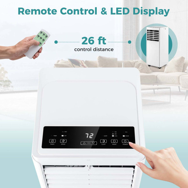 8000 BTU Portable Air Conditioner product image