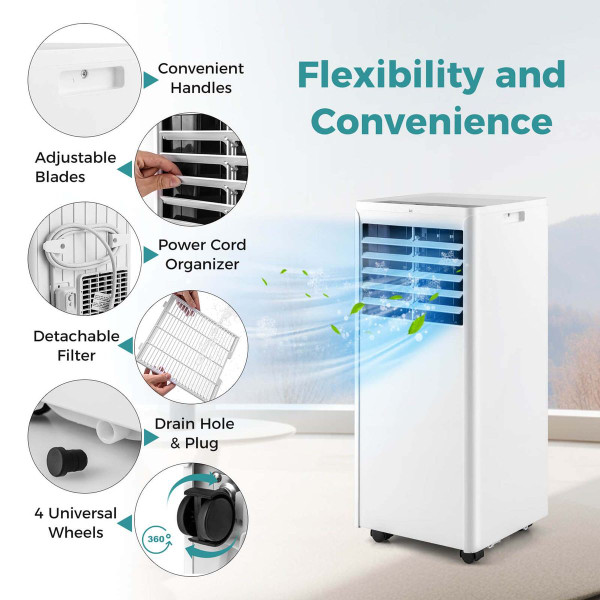 8000 BTU Portable Air Conditioner product image