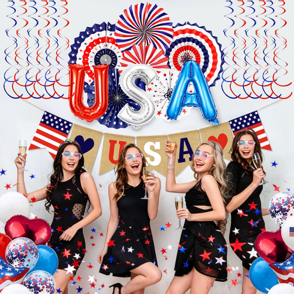 4th of July Decorations (57 Pieces) product image