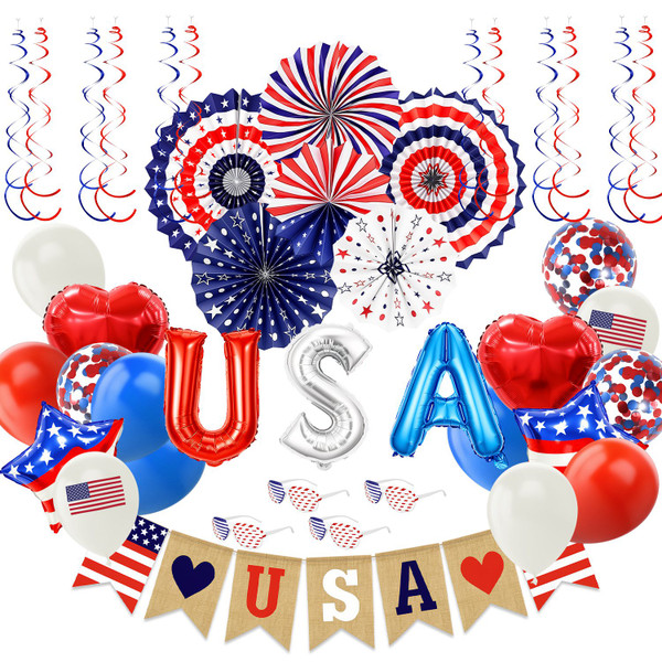 4th of July Decorations (57 Pieces) product image