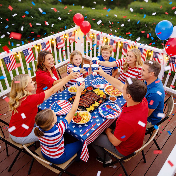 4th of July Party Supplies (181 Pieces) product image
