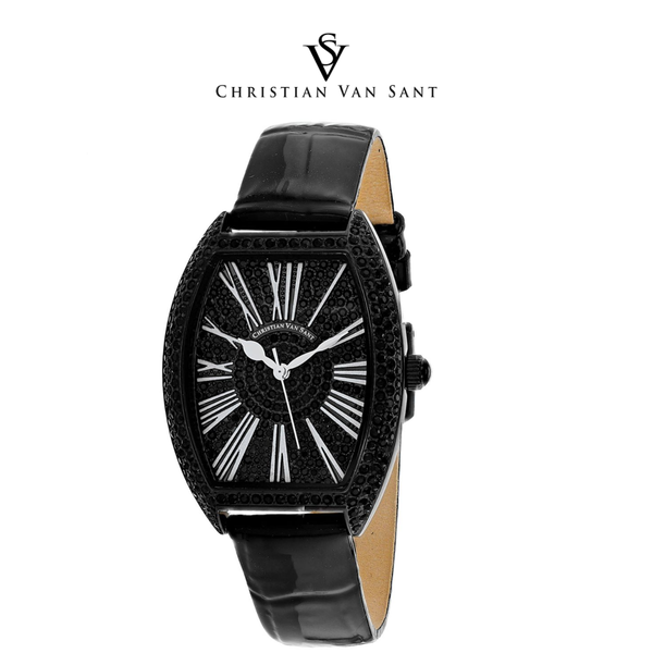Christian Van Sant Women's Chic Black Dial Watch product image