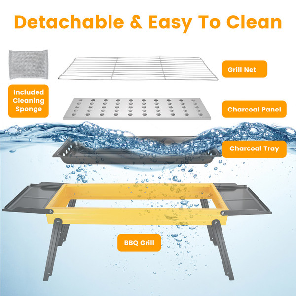 Foldable Charcoal Grill product image