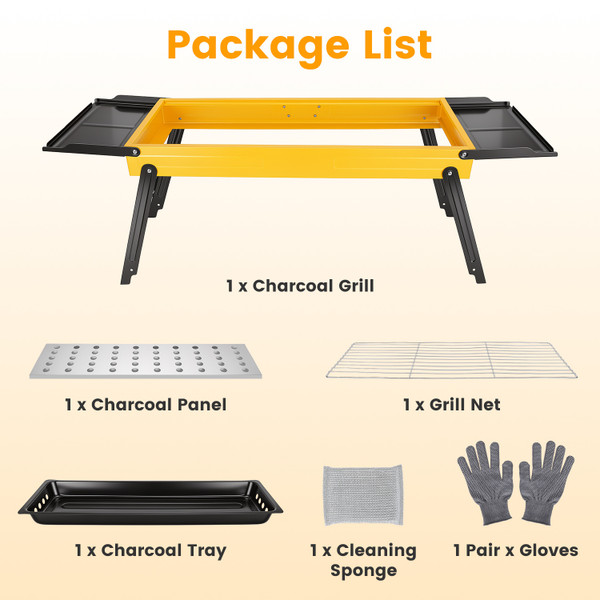 Foldable Charcoal Grill product image