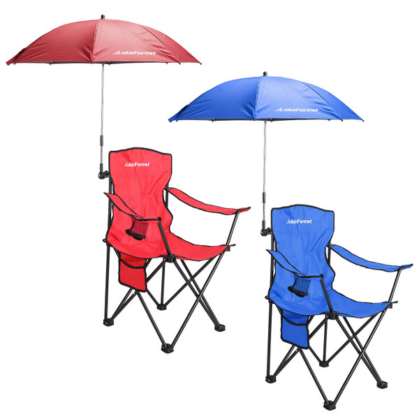 Portable Camping Chair with Sun Umbrella product image