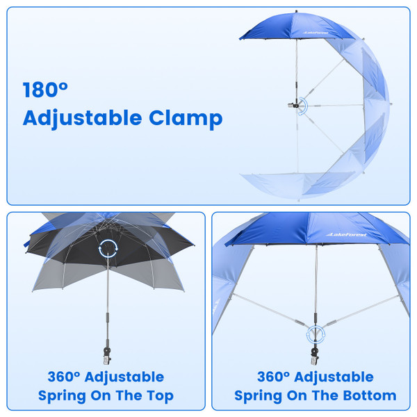 Portable Camping Chair with Sun Umbrella product image