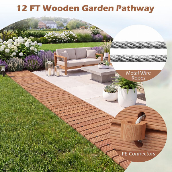Wooden Garden Pathway (1- or 2-Pack) product image