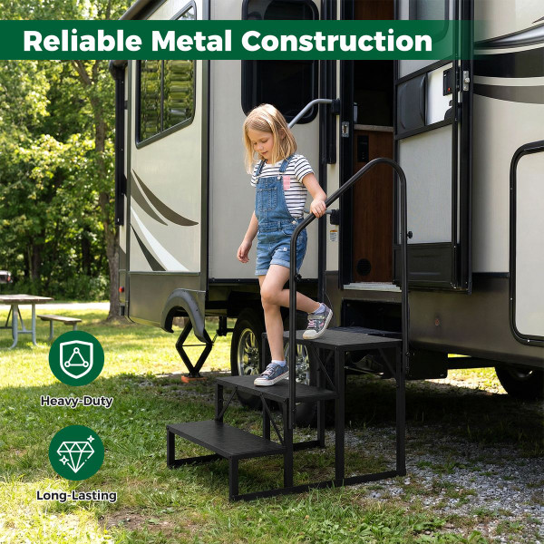 RV Step with Handrail product image