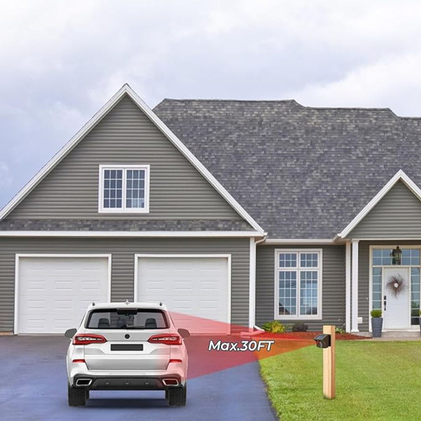 eMACROS Outdoor Long Range Solar Wireless Alarm product image