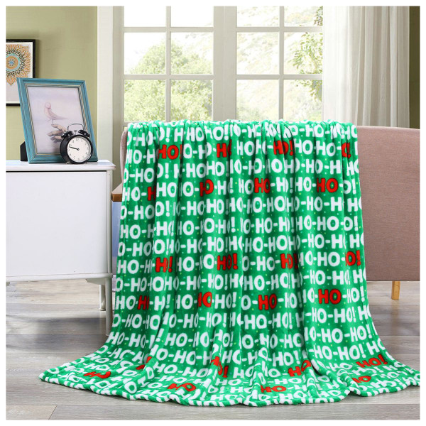 Noble House Soft Fleece Winter Holiday Throw Blanket product image