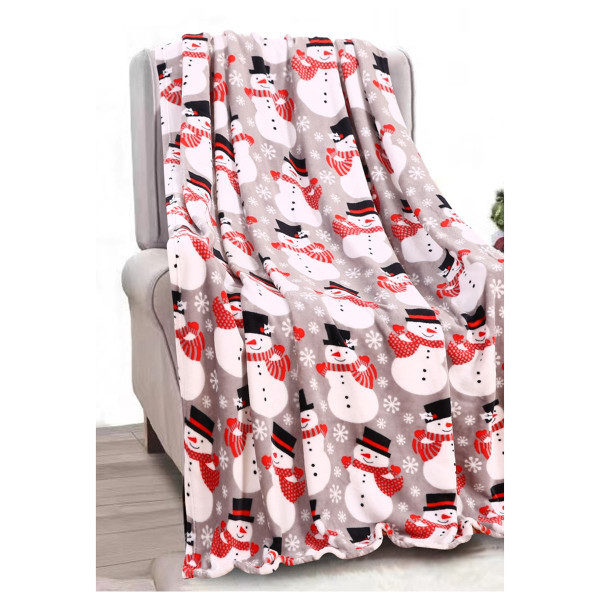 Noble House Soft Fleece Winter Holiday Throw Blanket product image