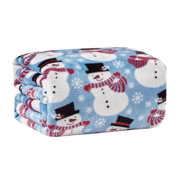 Noble House Soft Fleece Winter Holiday Throw Blanket product image