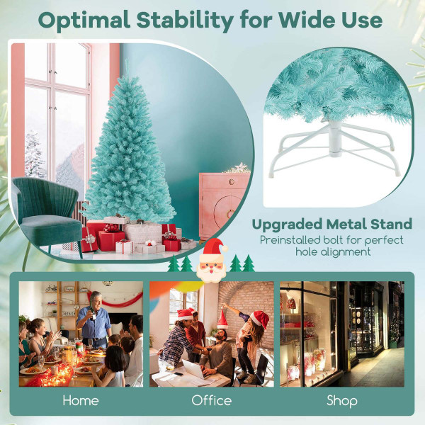 Artificial ChristmasTree with Blue Branch Tips (6ft or 7ft) product image