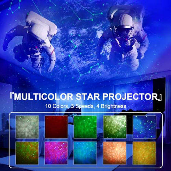 Joyty Constelations Planetarium Galaxy Projector with Bluetooth product image