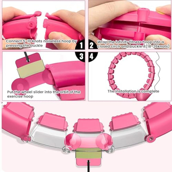 Super Size Weighted Hula Hoops  product image