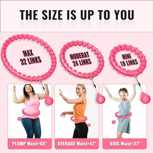 Super Size Weighted Hula Hoops  product image