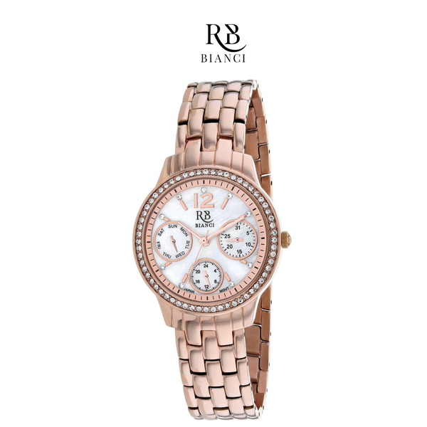 Roberto Bianci Women's Valentini White Mother of Pearl Dial Watch product image