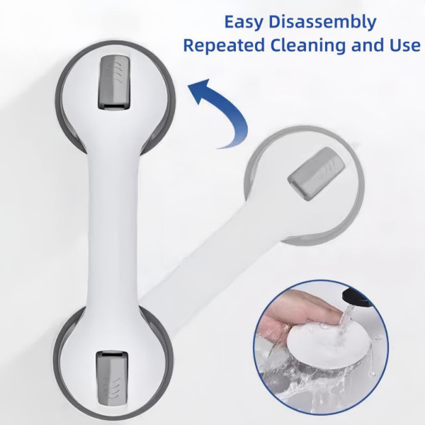 Bathroom Strong Suction Cup Helping Handle (2-Pack) product image