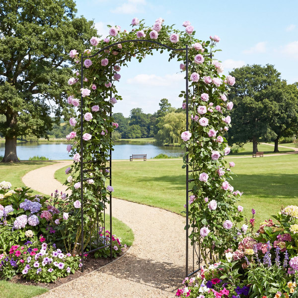 Curved Top Garden Arbor   product image