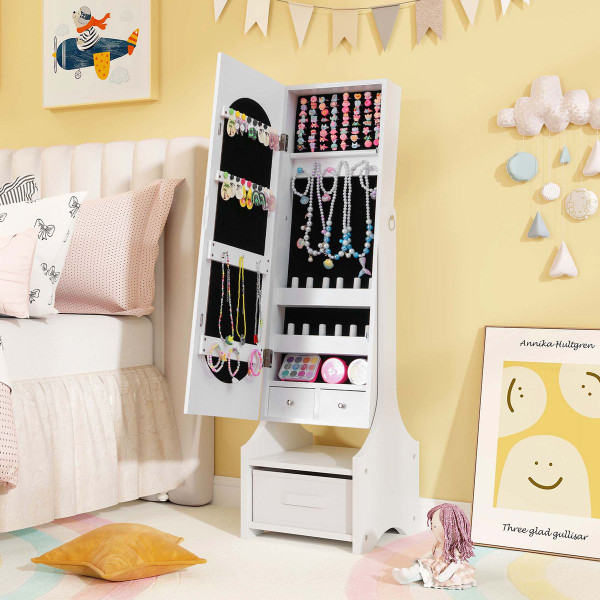 Princess Makeup Dressing Table and Chair Kids Vanity Set product image