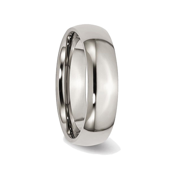 Men's Chisel Titanium 6mm Polished Wedding Band Ring product image
